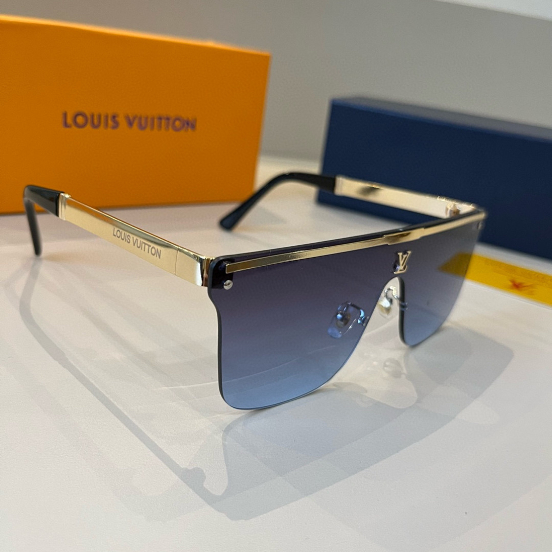 Louis Vuitton half-rim sunglasses