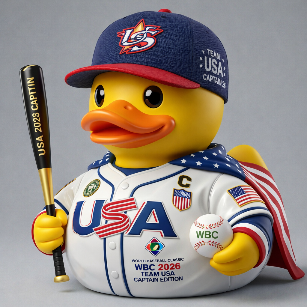 US WBC 2026 Team USA Captain Duck