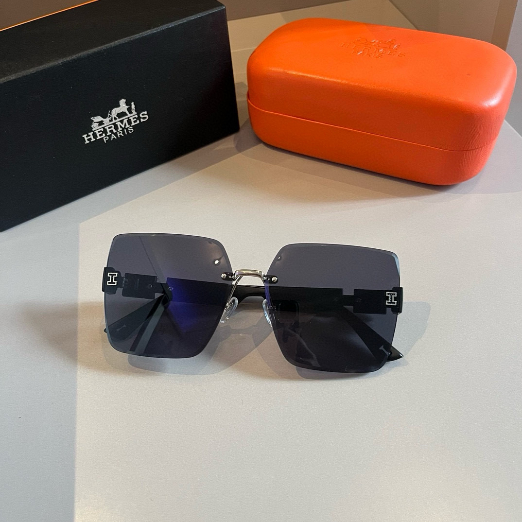 Hermes rimless sunglasses