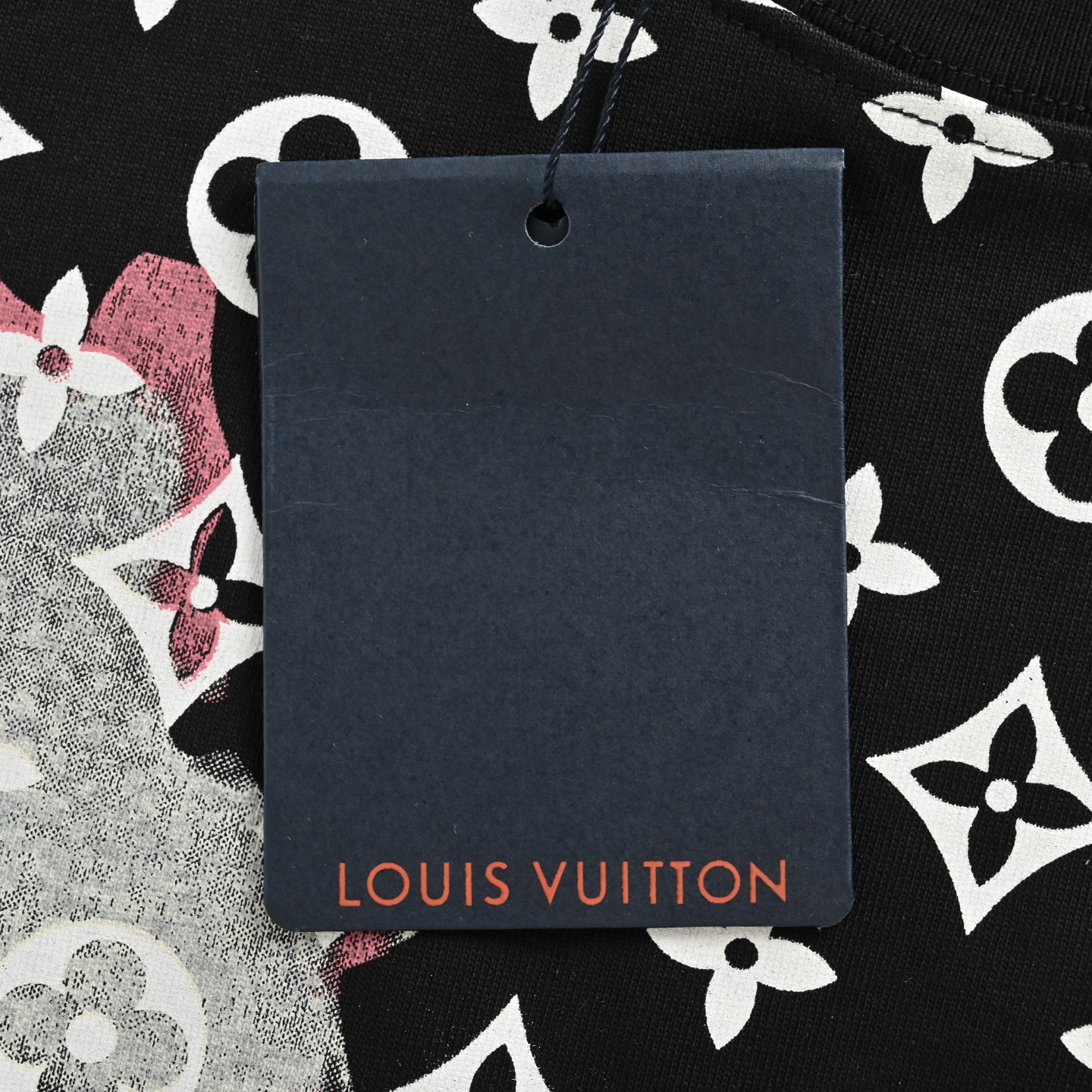 Louis Vuitton 25ss Fire Cloud Monochrome Print Short Sleeve