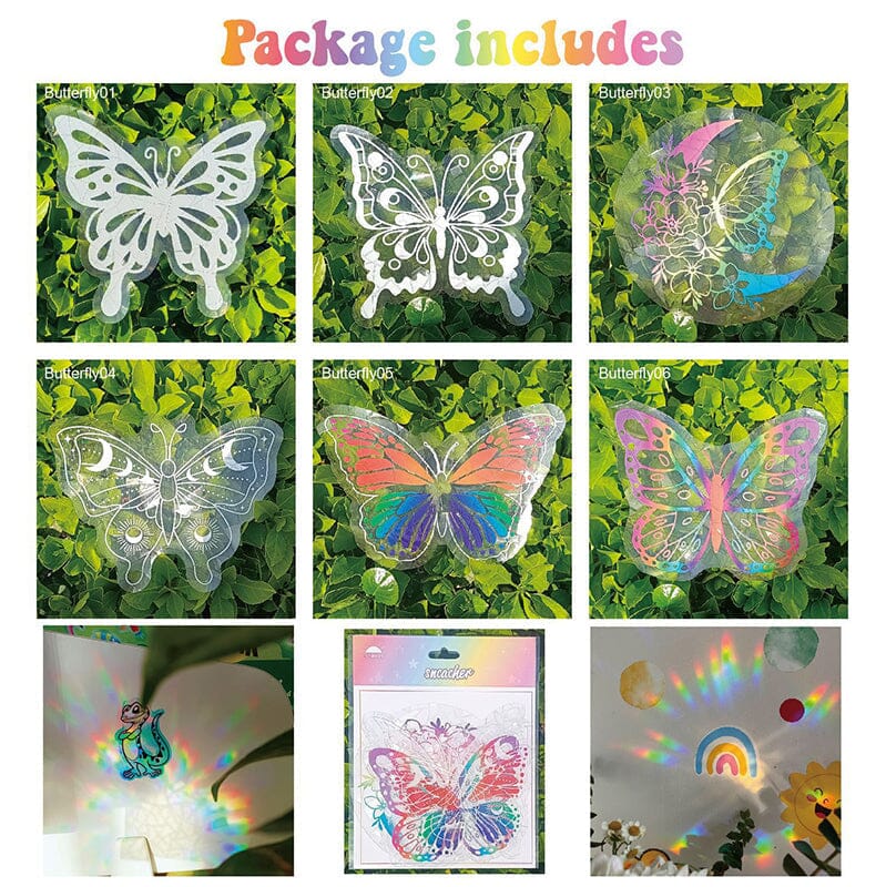🔥Last Day 60% OFF🔥PVC animal colorful anti-collision glass sticker