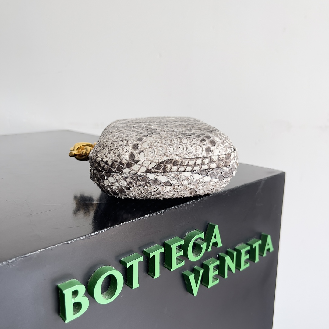 Bottega Veneta Python Leather Evening Bag 754614