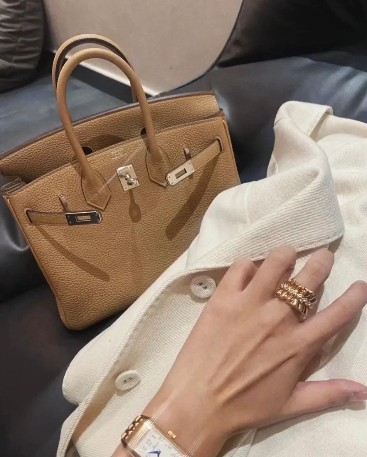 Dior Draped Diamond Ring