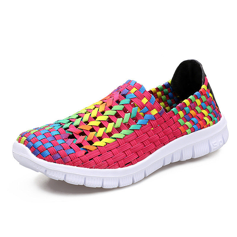 Enjoy Breathable Comfort with Hollow Out Braided Shoes