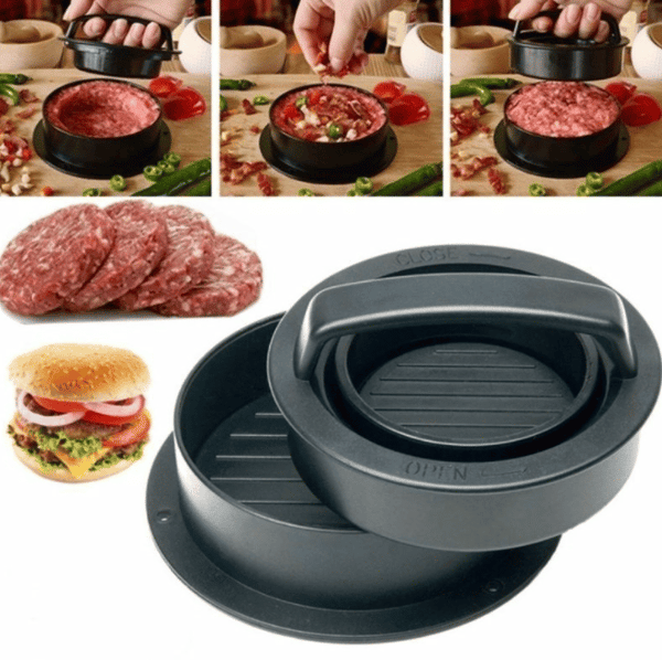 👍Last Day Promotion 60% OFF💥3 in 1 Hamburger Press Patty Maker--BUY 2 GET 10% OFF & FREE SHIPPING