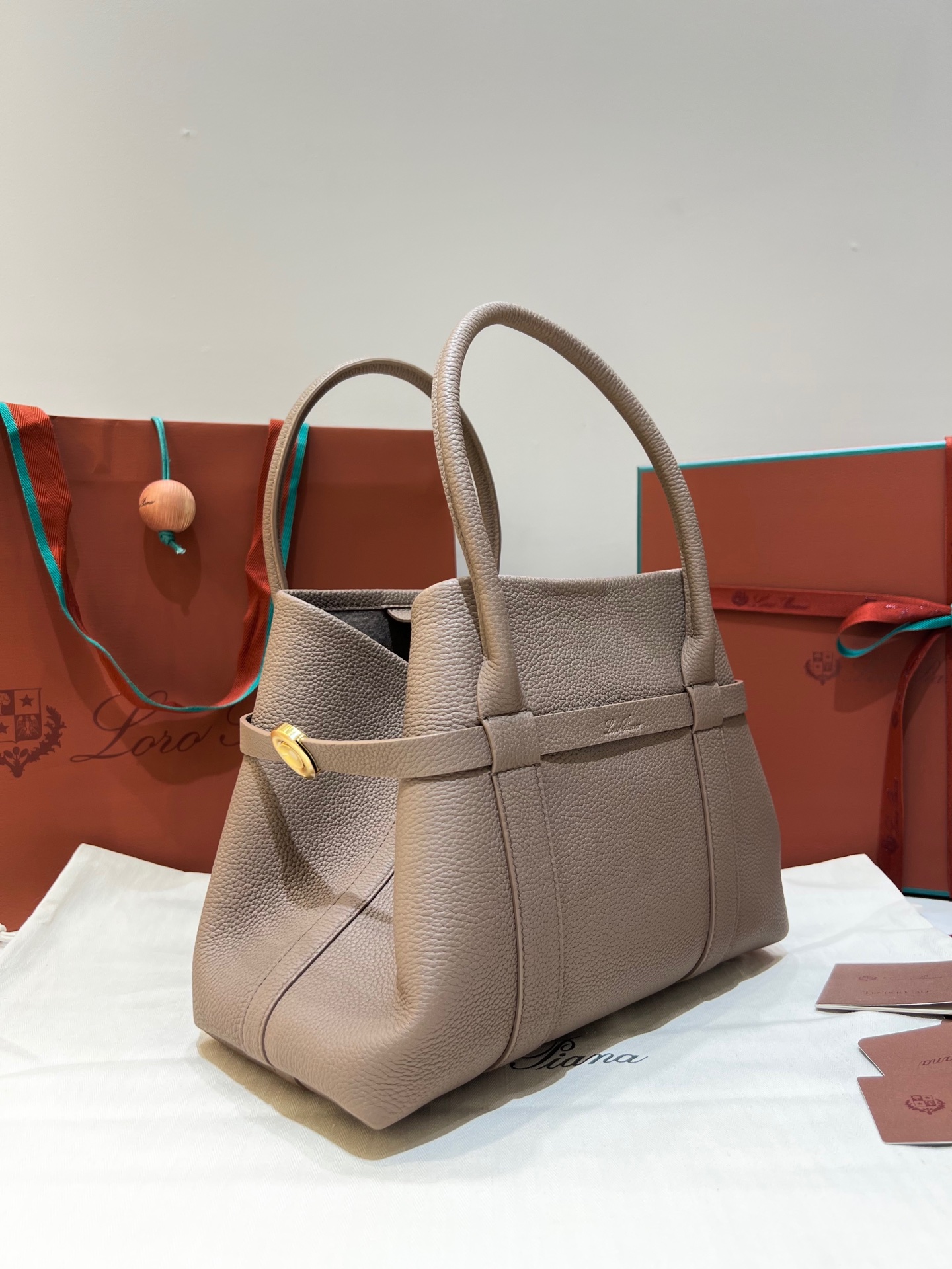Loro Piana Ghiera Small Shopper