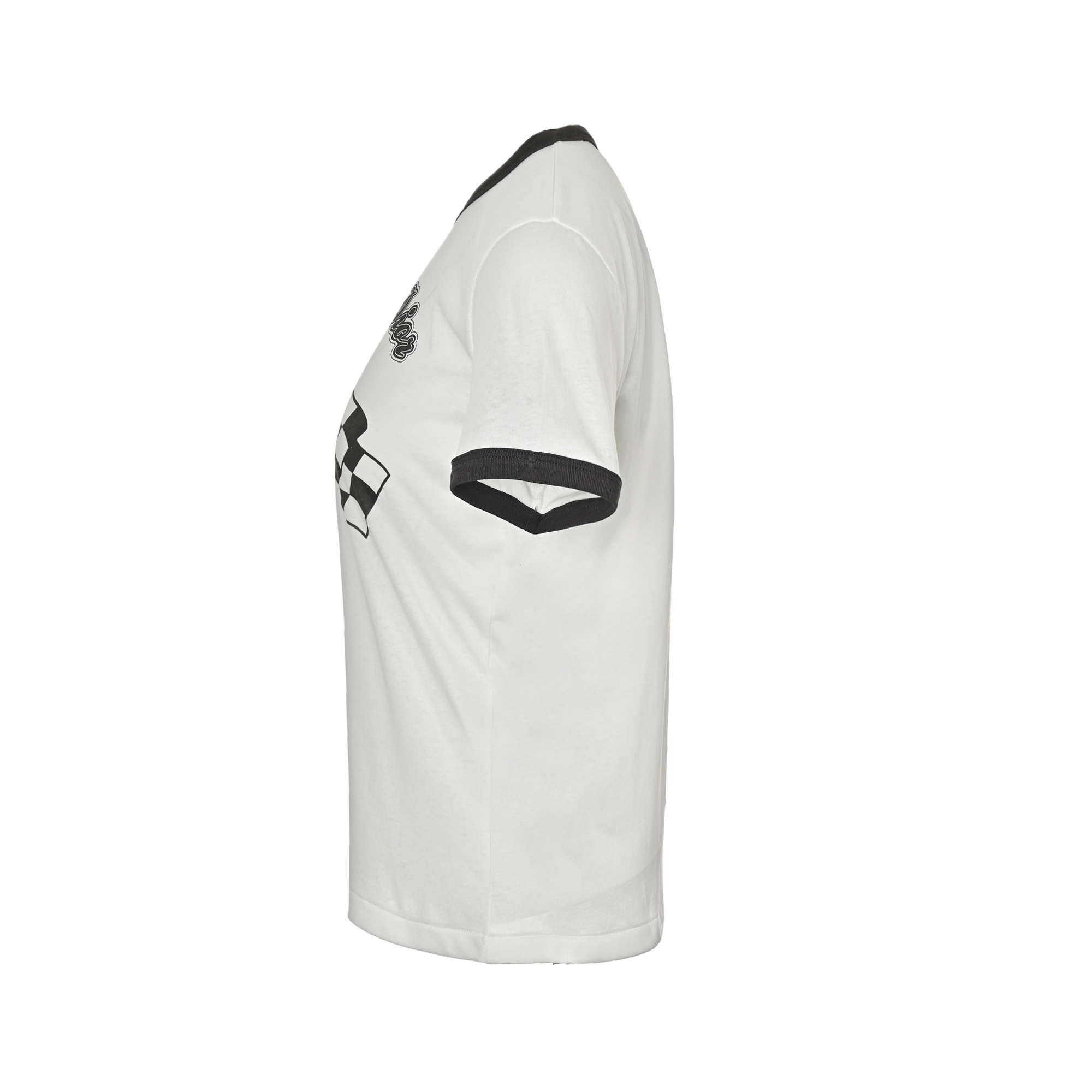 Dior 25ss racing flag print short sleeve