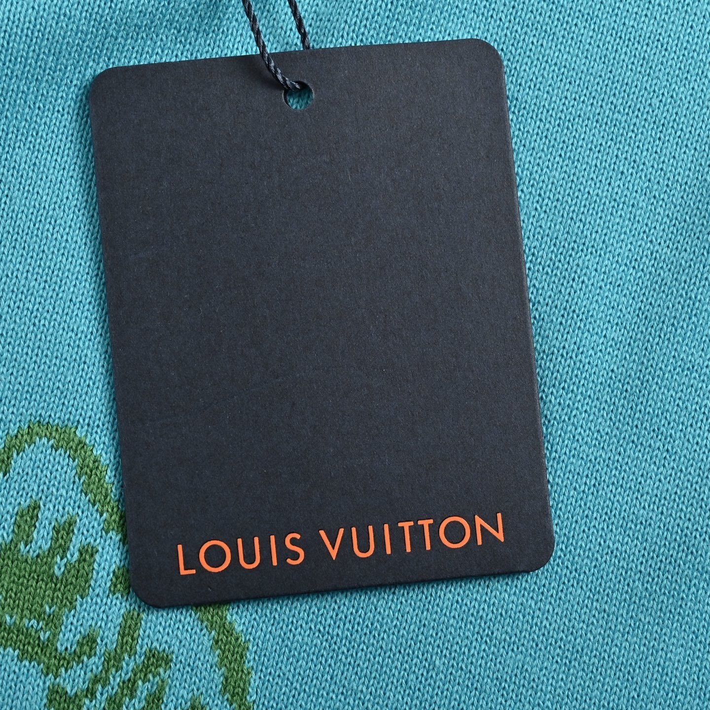 Louis Vuitton 25ss puppy jacquard knit short sleeve
