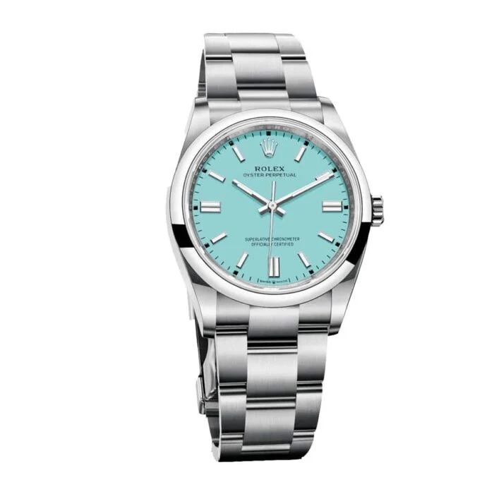 Rolex Datejust 126000 Oyster Perpetual “Turquoise Blue Dial” First-Class Replica