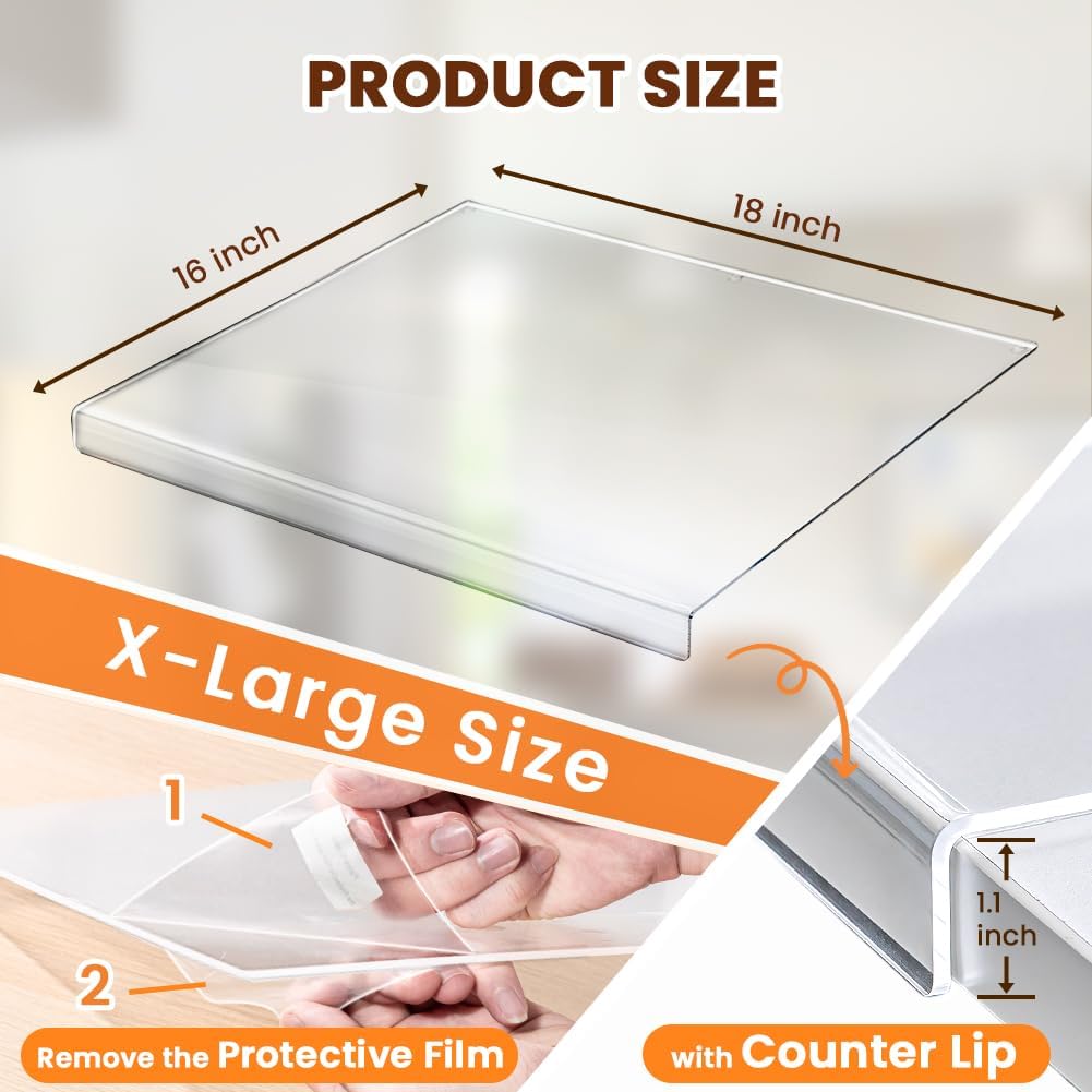 🔥On Sale🔥Acrylic Cutting Board - X-Large Size (18*16inch)