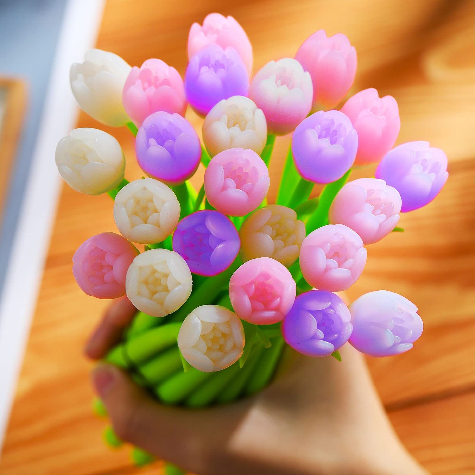 🌼Spring Hot Sale - Color-changing tulip ballpoint pens(set of 6)