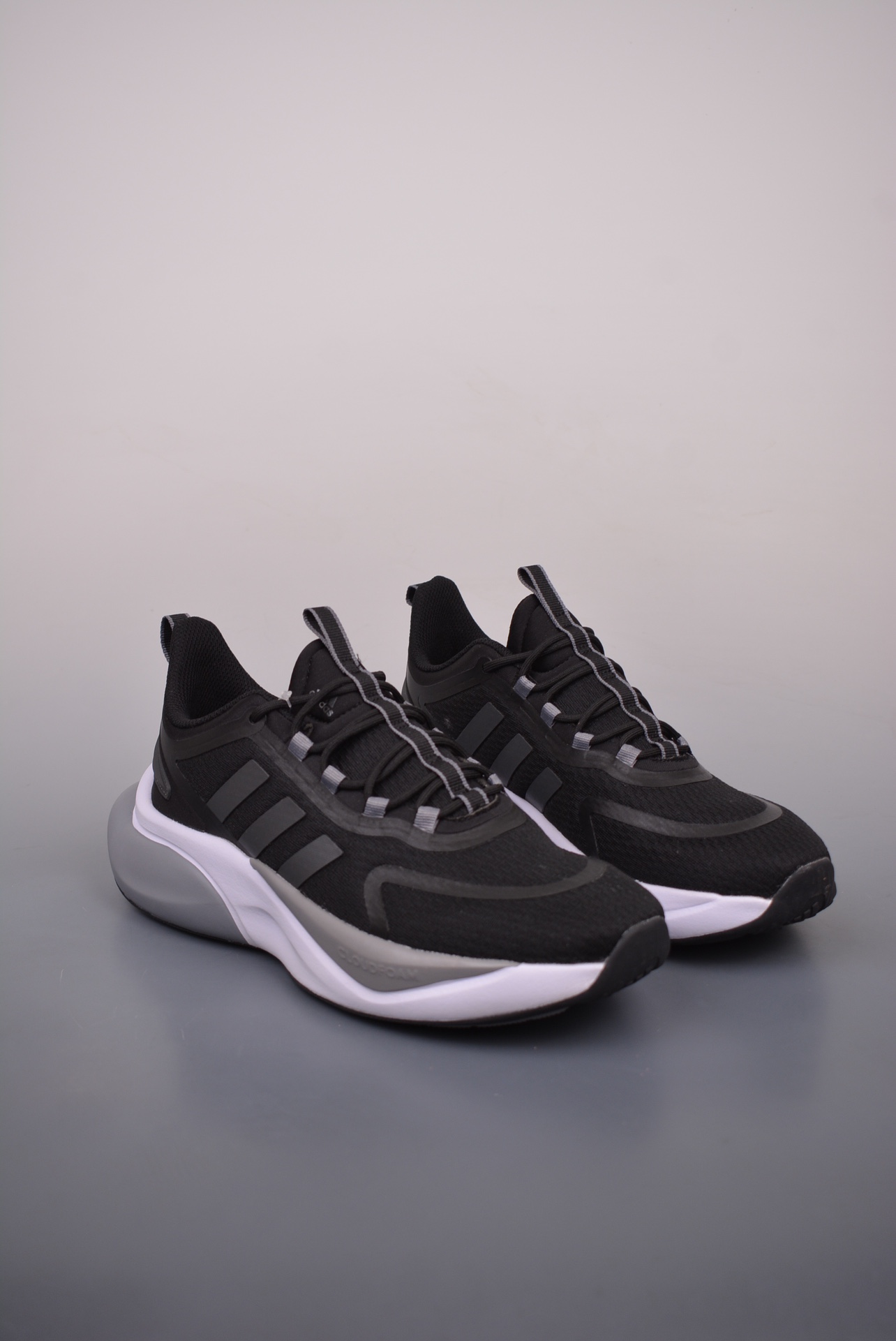 Adidas Alpha Bounce+ Mesh Black, Gray and White HP6144