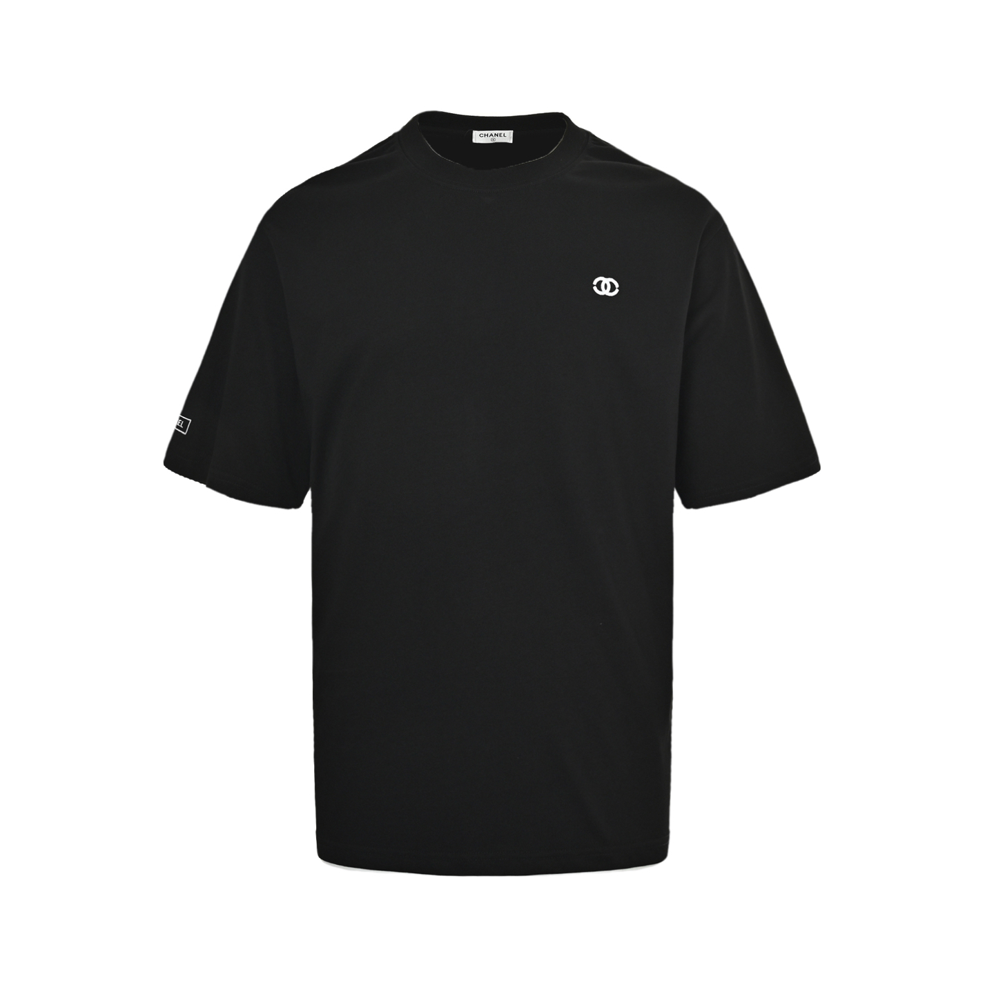 Chanel Classic Embroidered Double C Short Sleeve