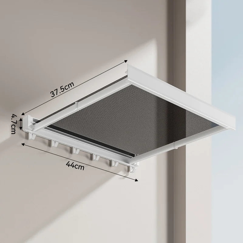 Balcony Clothes Rack Wall-Mounted Retractable Storage Shelf✈️Free Shipping🔥