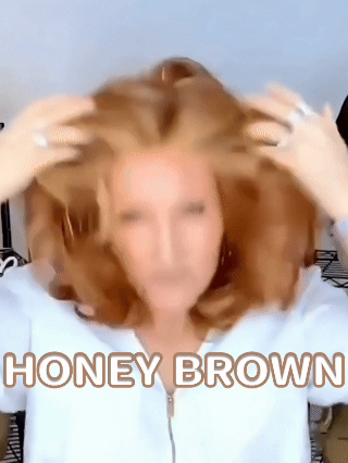 Layered Shoulder-Length Wig With Volume
