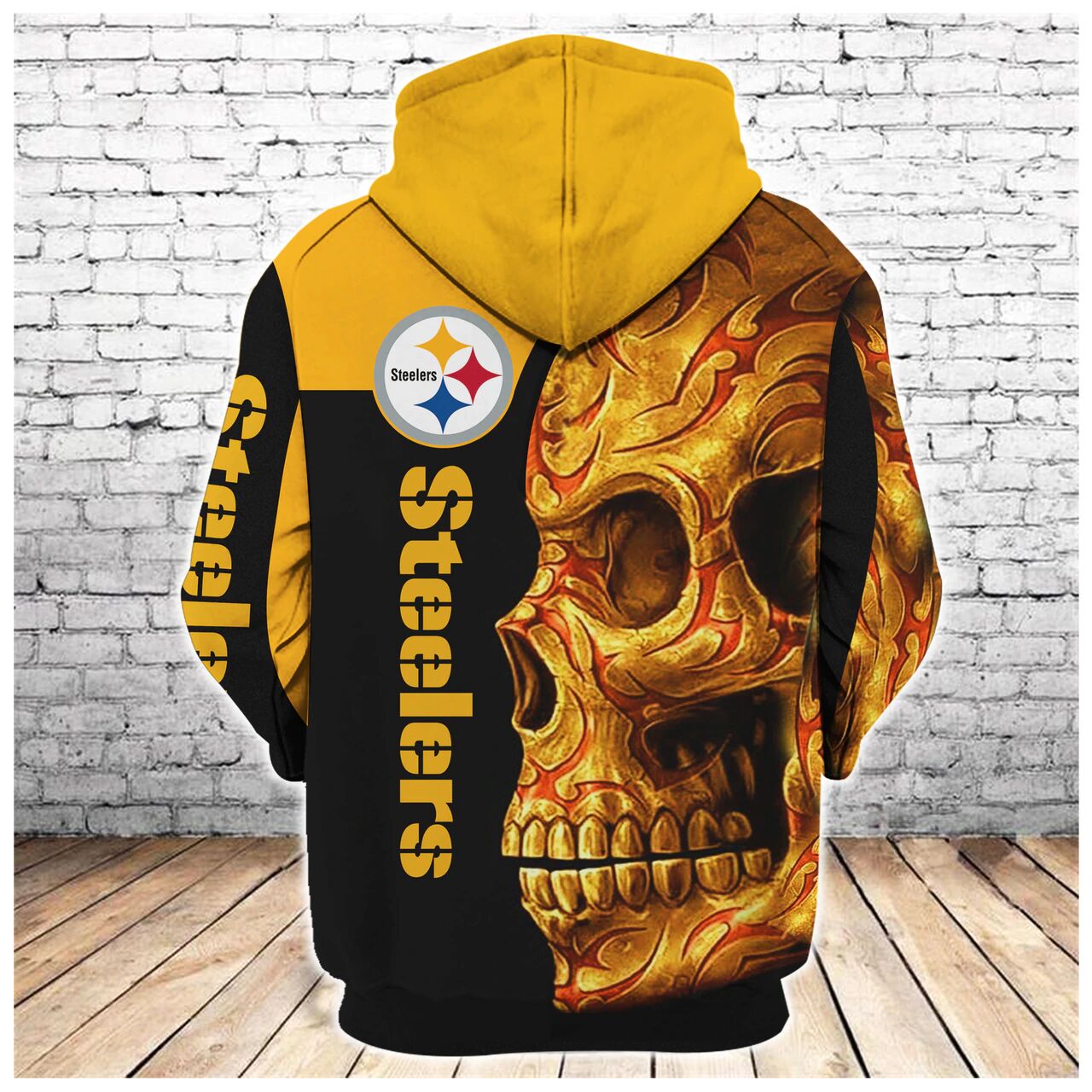 PITTSBURGH STEELERS 3D HOODIE PPSS019