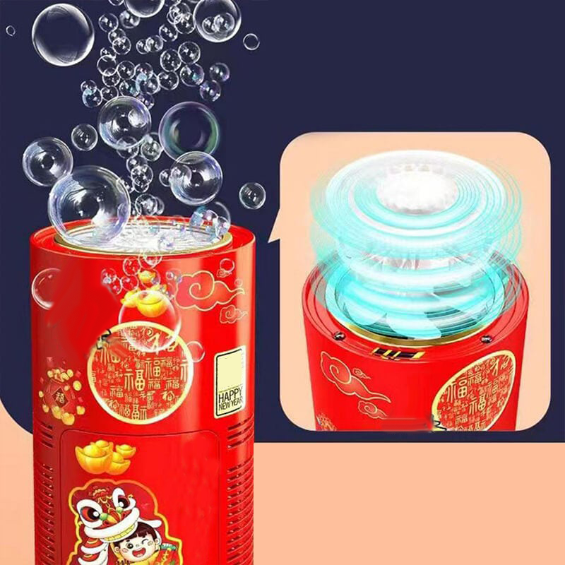 (🔥New Year Hot Sales -- 50% OFF)10 Hole Portable Firework Bubble Machine-Buy 2 Get 10% OFF & Free Shipping