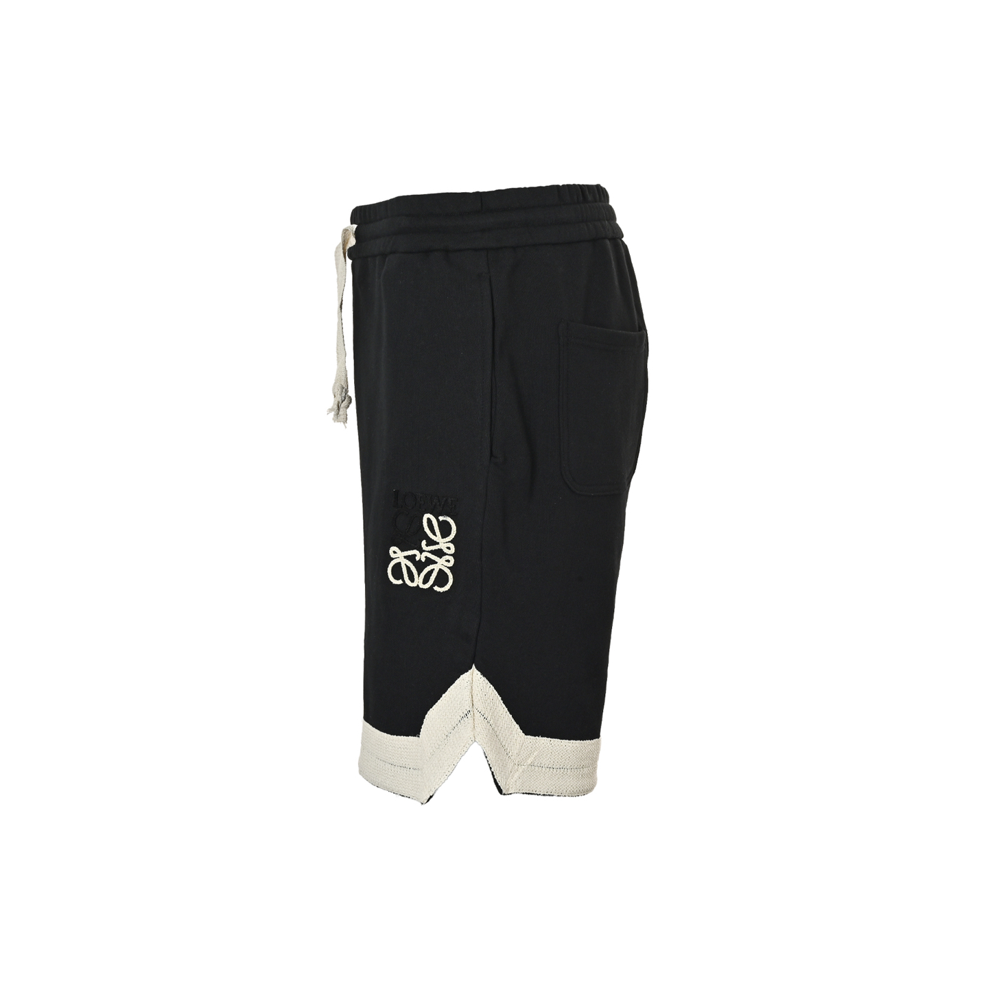 Loewe Colorblock Braided Ribbon Embroidered Shorts