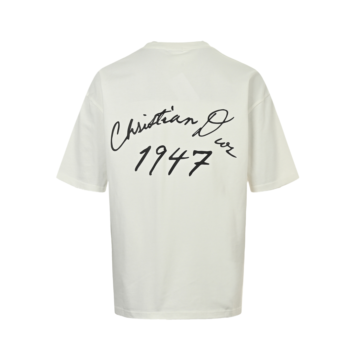 Dior 25ss signature 1947 print short sleeve