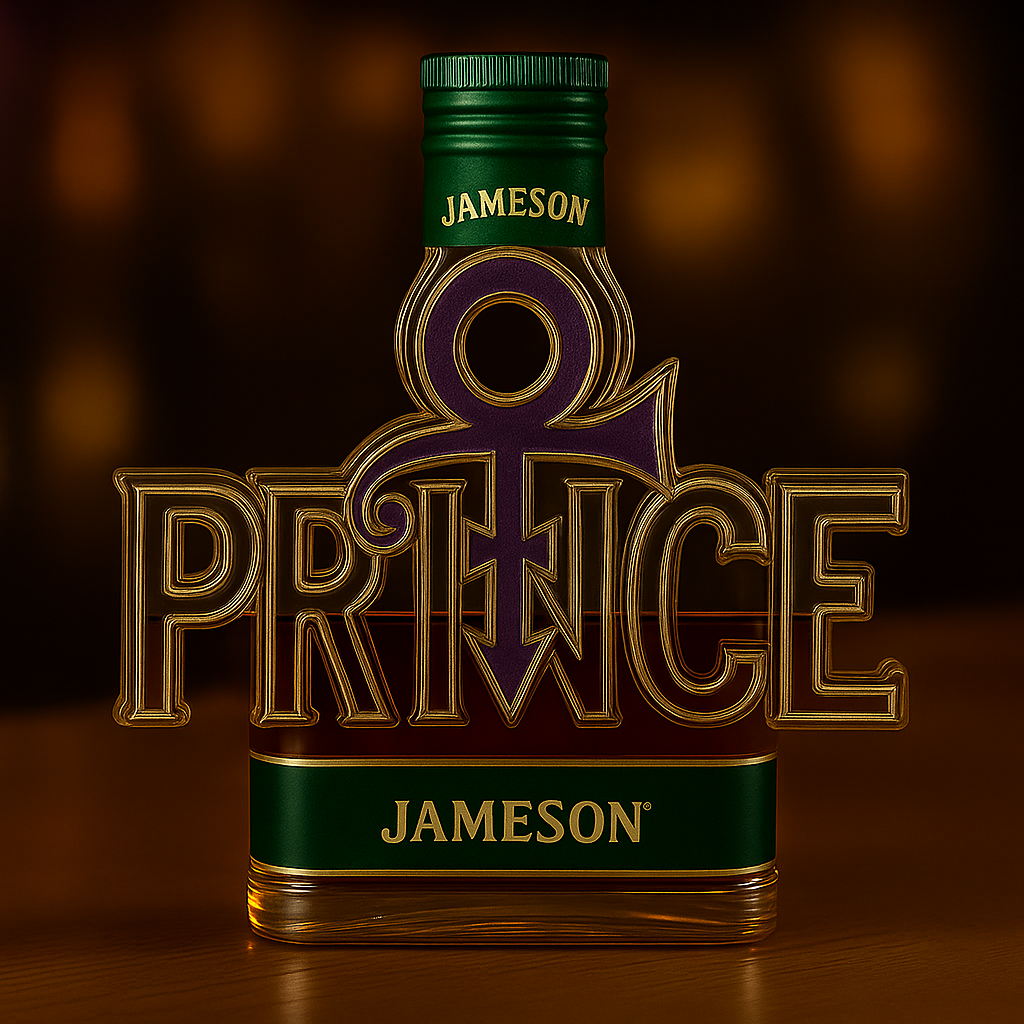 Prince whiskey bottle