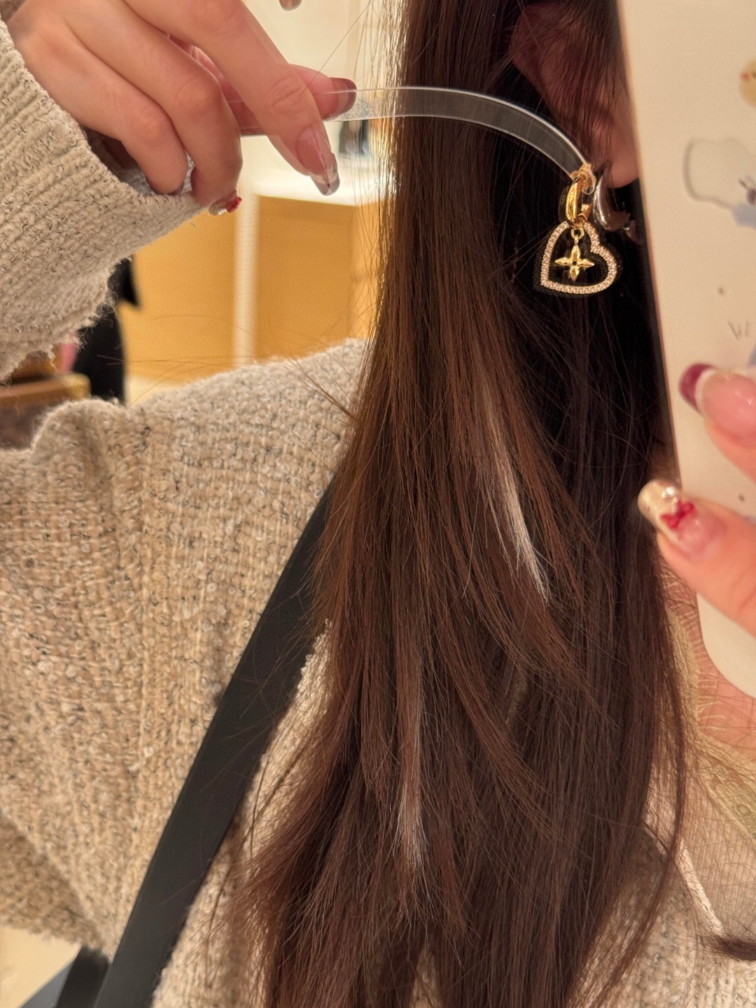 Louis Vuitton Heart Earrings