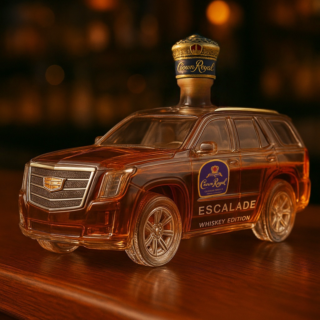 Cadillac Escalade Whiskey Bottle