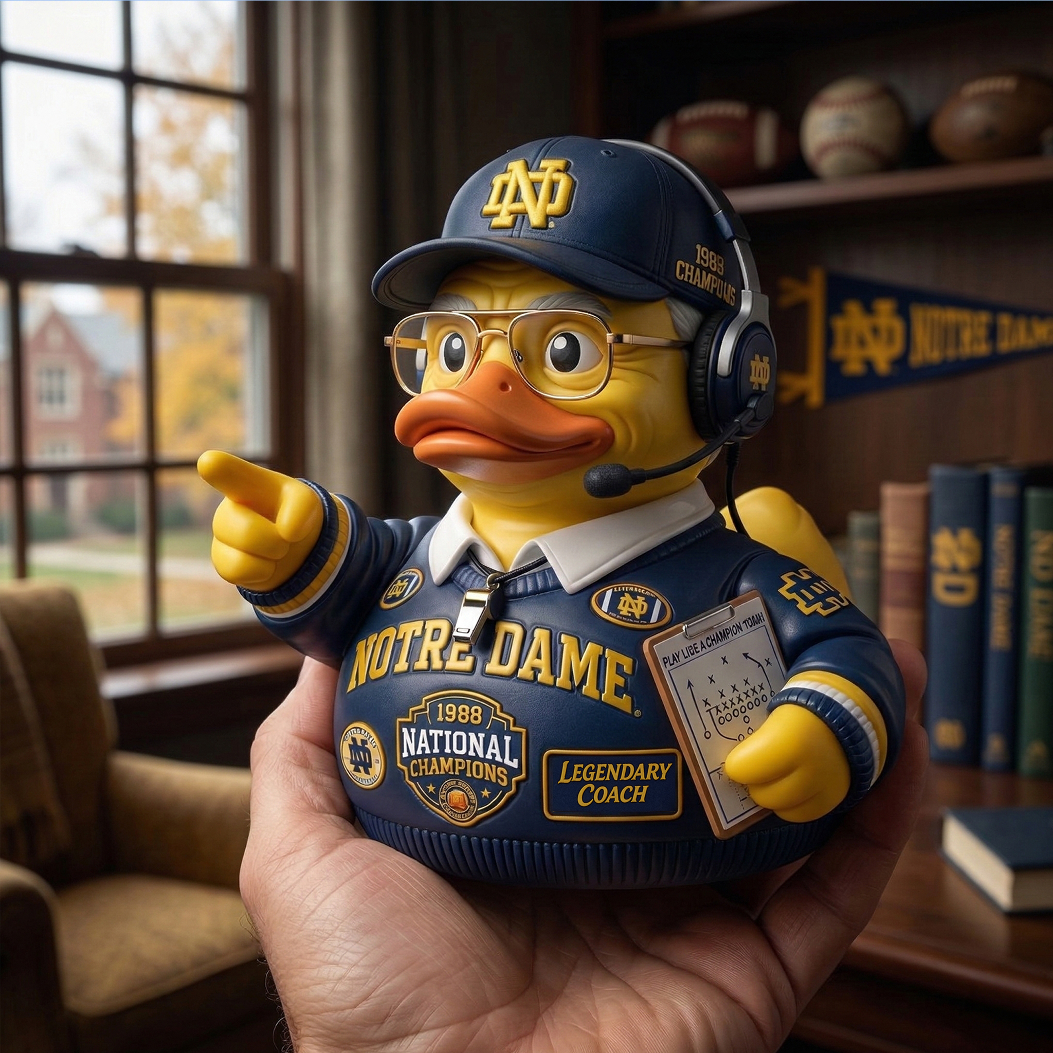 Lou Holtz Commemorative Duck