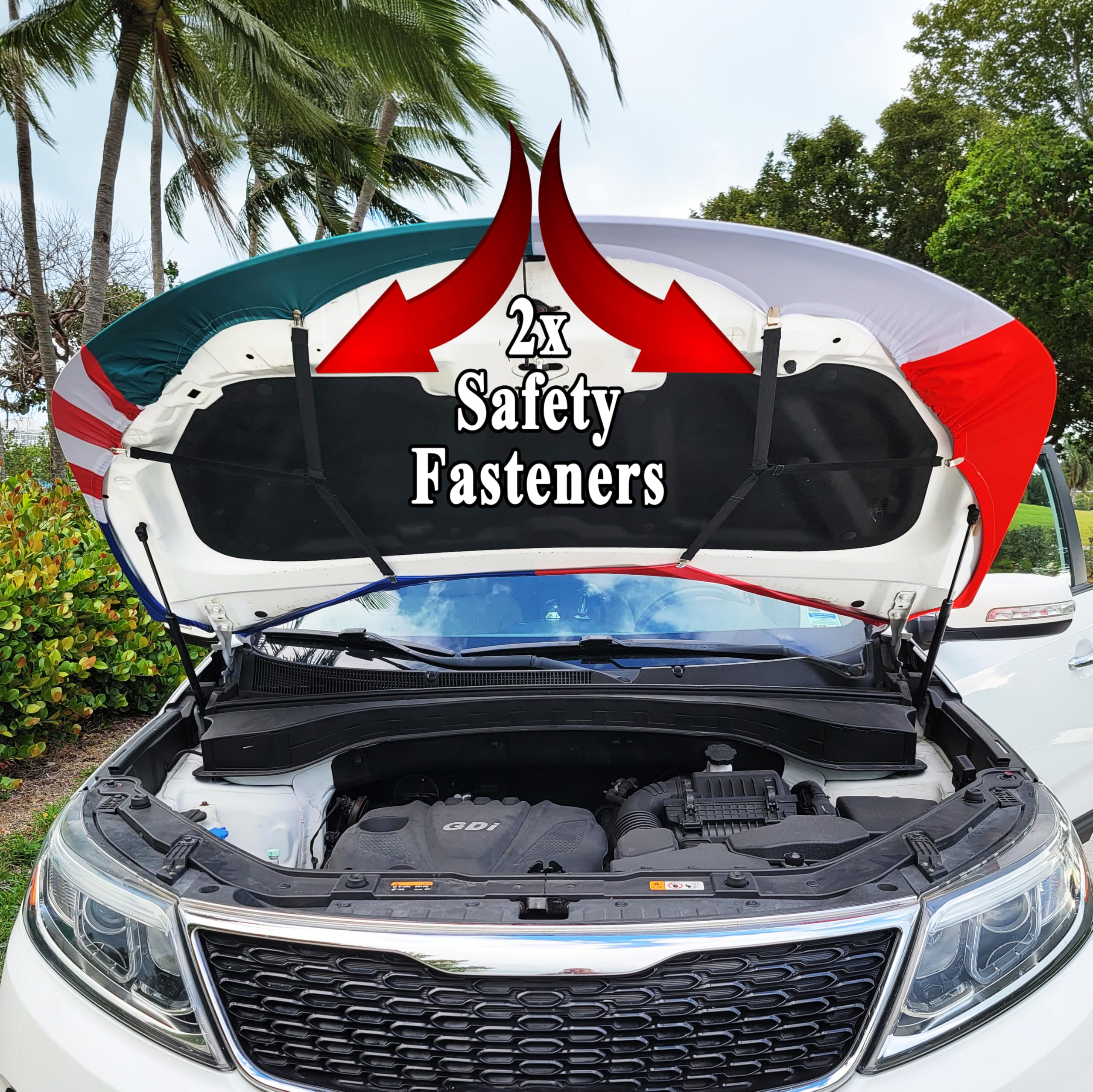 🔥ON SALE - 50% OFF🔥American Flag Car Hood Cover
