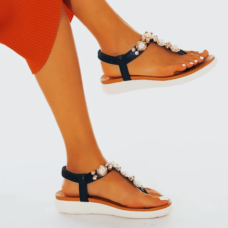 Comfortable Pearl On Cloud Sandals