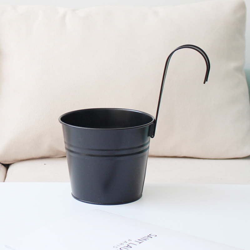 🎍🎍Metal Bucket Hanging Flower Pot(🌺Flash Sale - 50% Off)