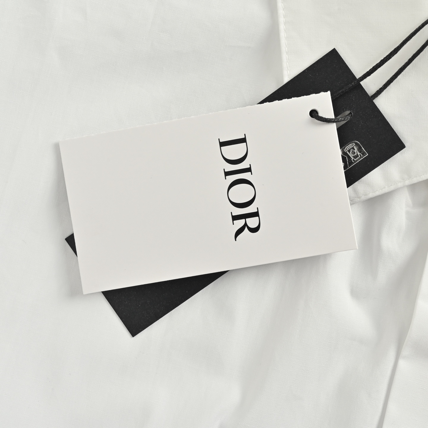 Dior 25ss lily-of-the-valley embroidered short-sleeved shirt