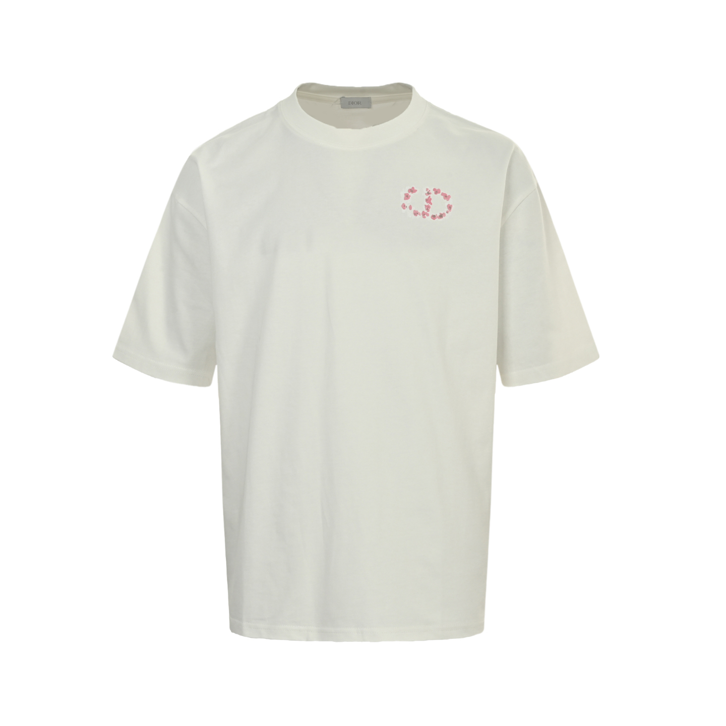 Dior 25ss floral print short-sleeve
