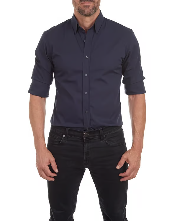 🔥 Last Day 70% OFF 🔥Oxford Stretch Zip Shirt (Buy 2 Free Shipping)
