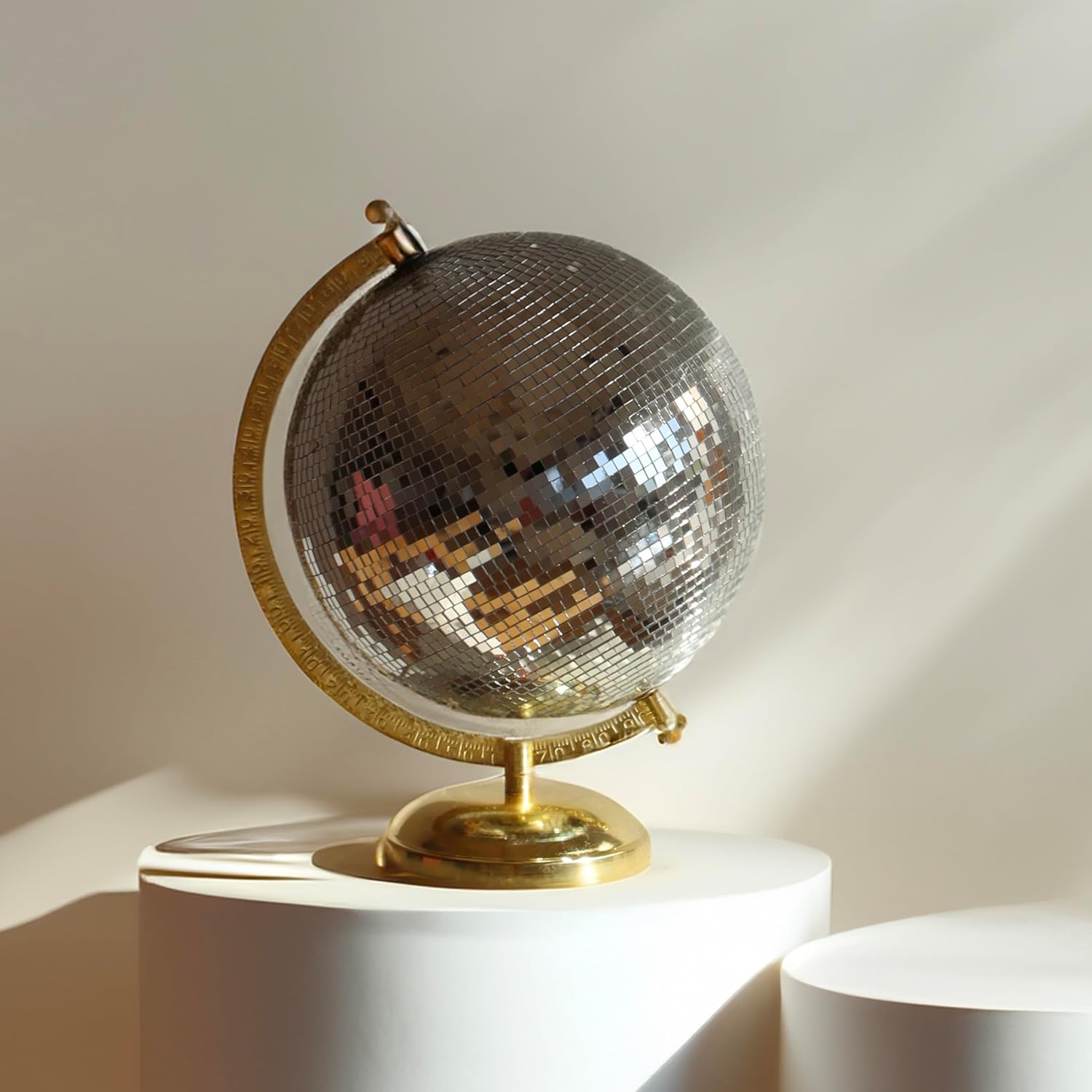 🔥ON SALE🔥Disco Ball Globe Home Decor Statues
