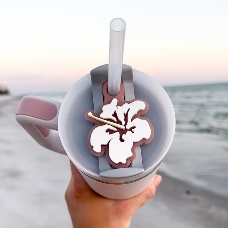 Stanley Hibiscus Decorative Clips