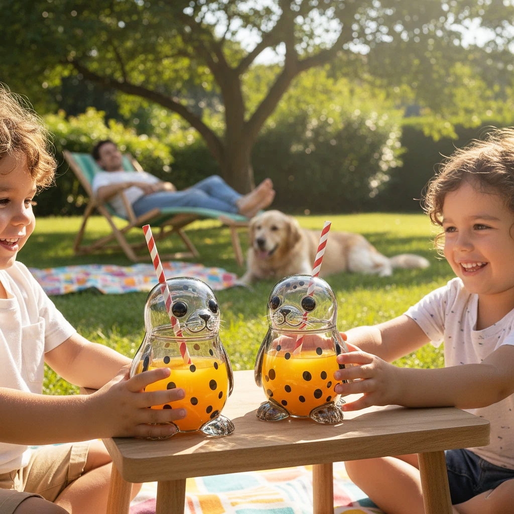 🦭Spotted Seal Glass 🦭