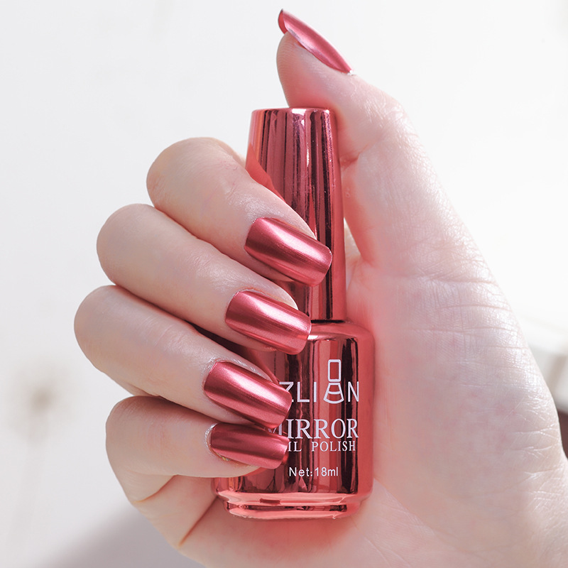 2025 Glamorous Chrome Metallic Mirror Nail Polish