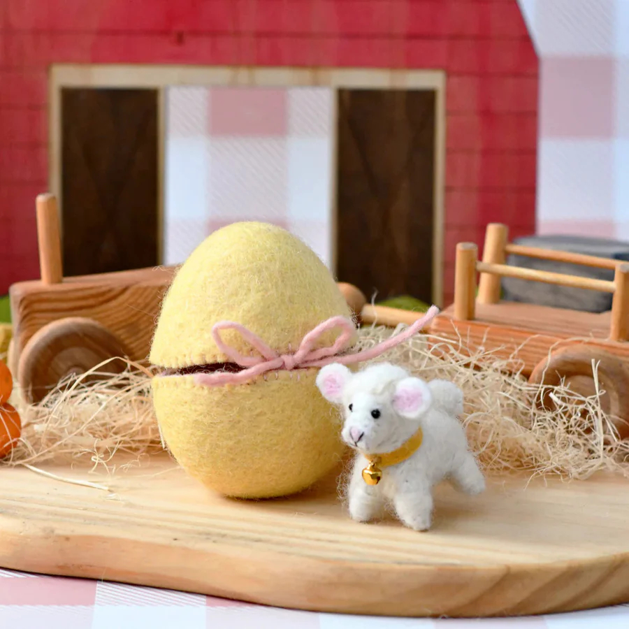 Handmade Felt Surprise Egg with Mini Animal For Easter,Mom's Day🔥Buy 3 Free Shipping
