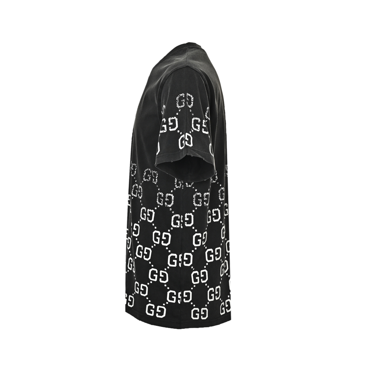 Gucci Double G print gradient short sleeves