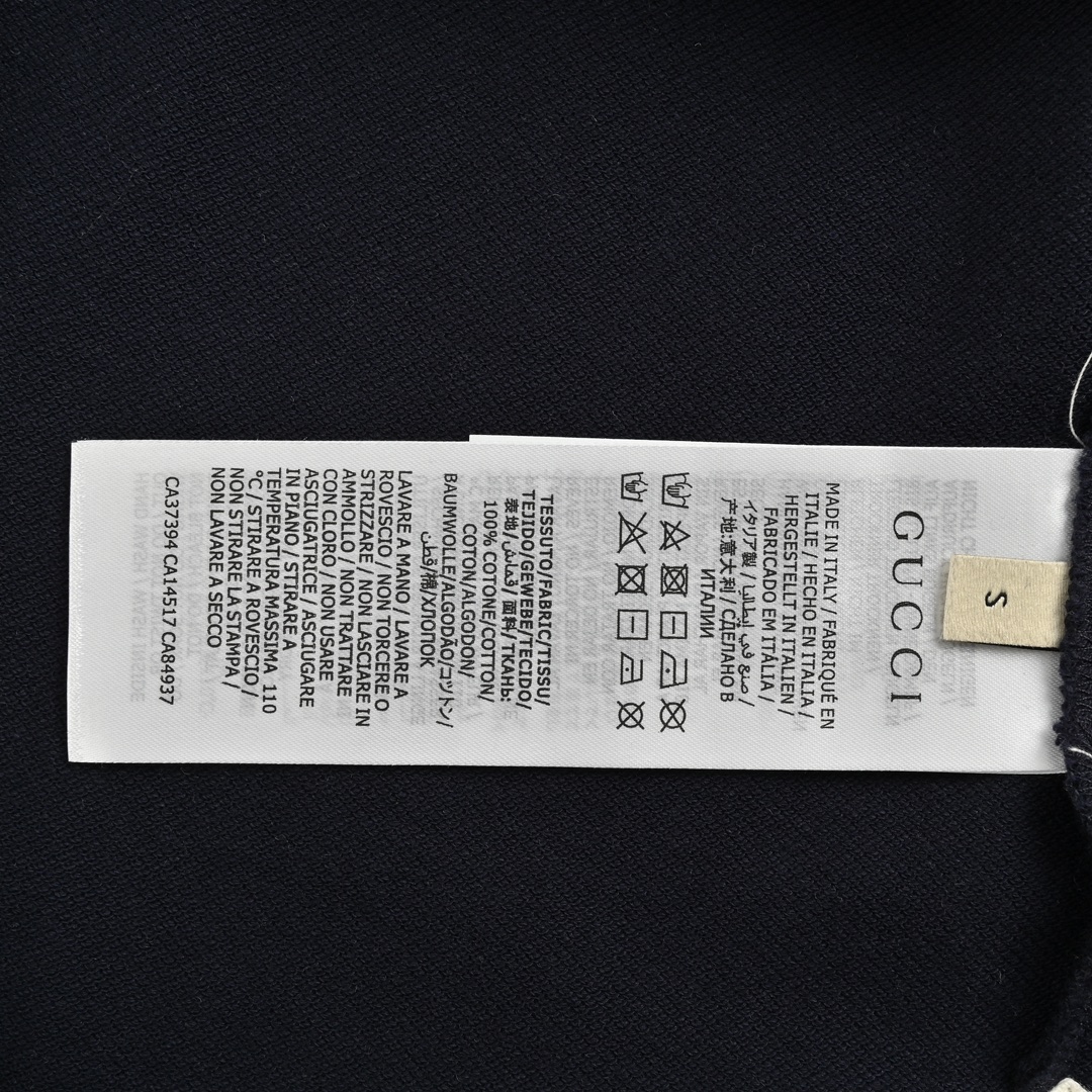 Gucci 24ss Pocket Double G Embroidery Polo Short Sleeve