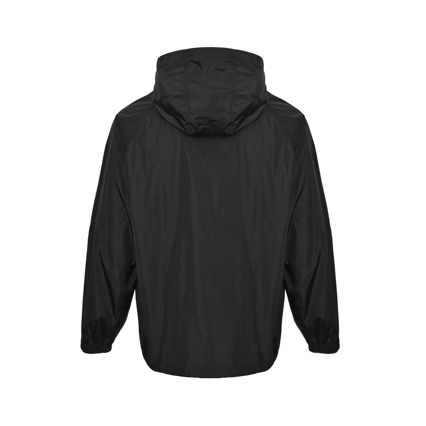 Burberry 25Fw check placket nylon hooded jacket