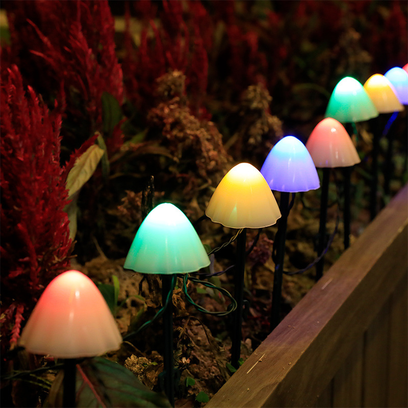 🔥Last Day 50% OFF🔥Set of 10pcs Solar Mushroom Garden Lights