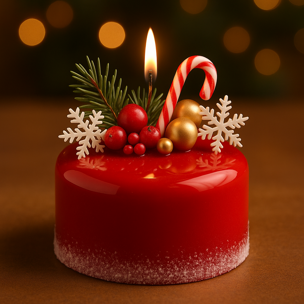 Sweet Shaped Christmas Candles