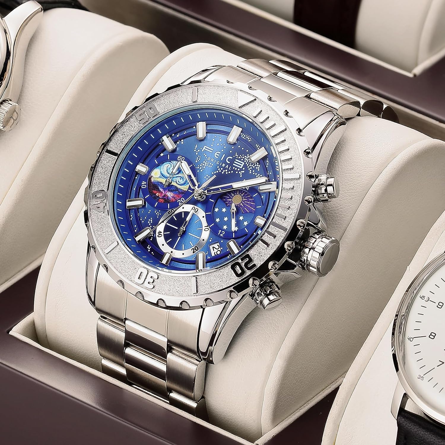 FK131 FEICE Watch Stunning Starry Sky Design