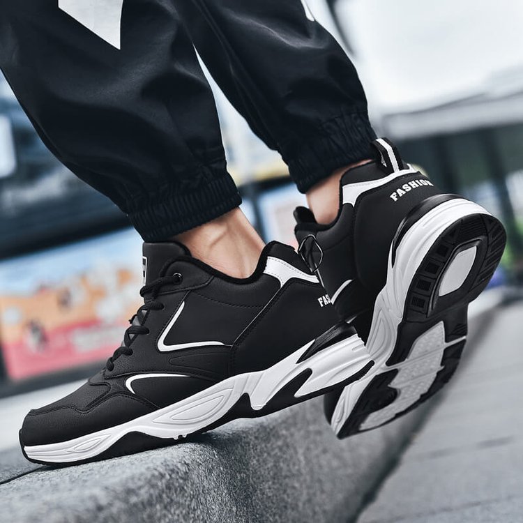 Men's And Women's Winter Plush Sneakers