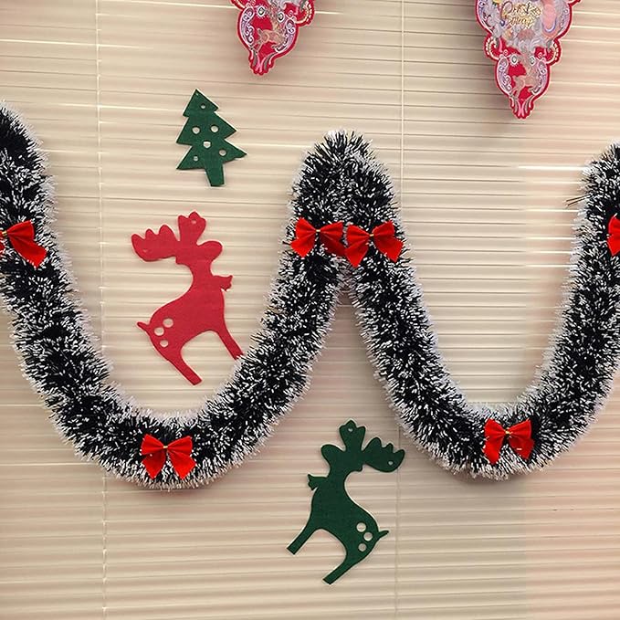 💐💐Christmas Metal Flower Strip Decoration