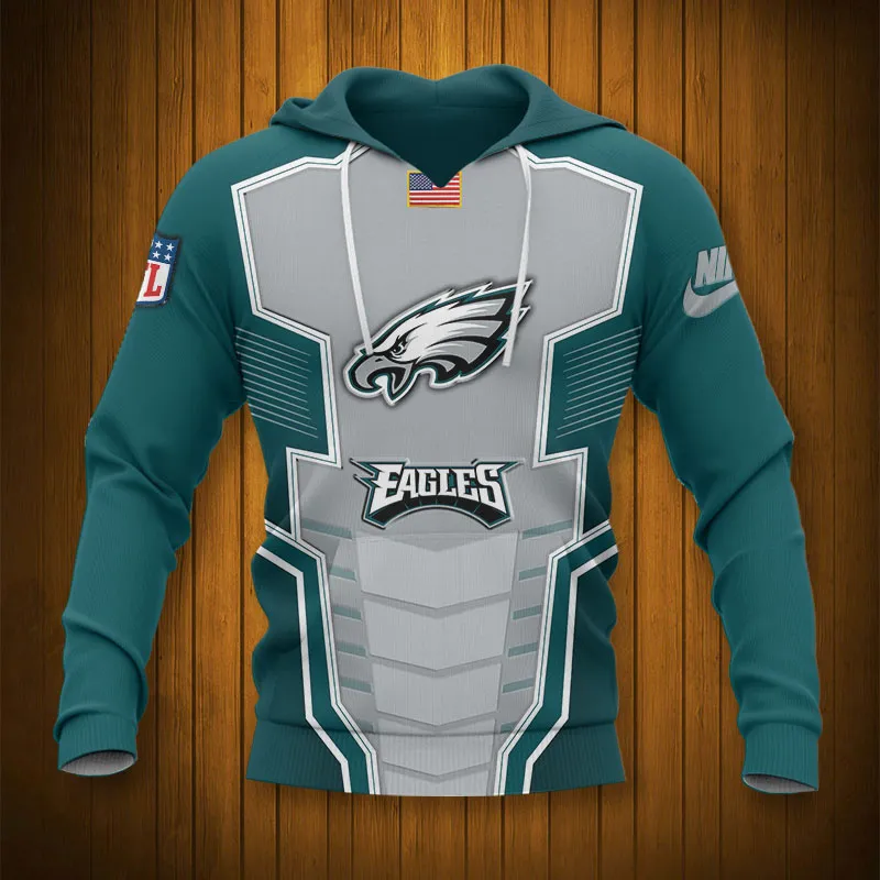 PHILADELPHIA EAGLES 3D HOODIE TTB4324