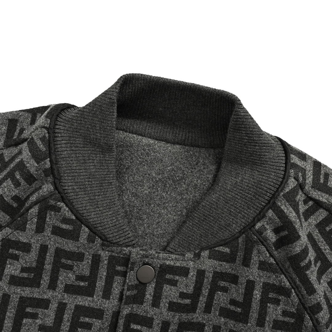 Fendi 24Fw all-over FF reversible jacket