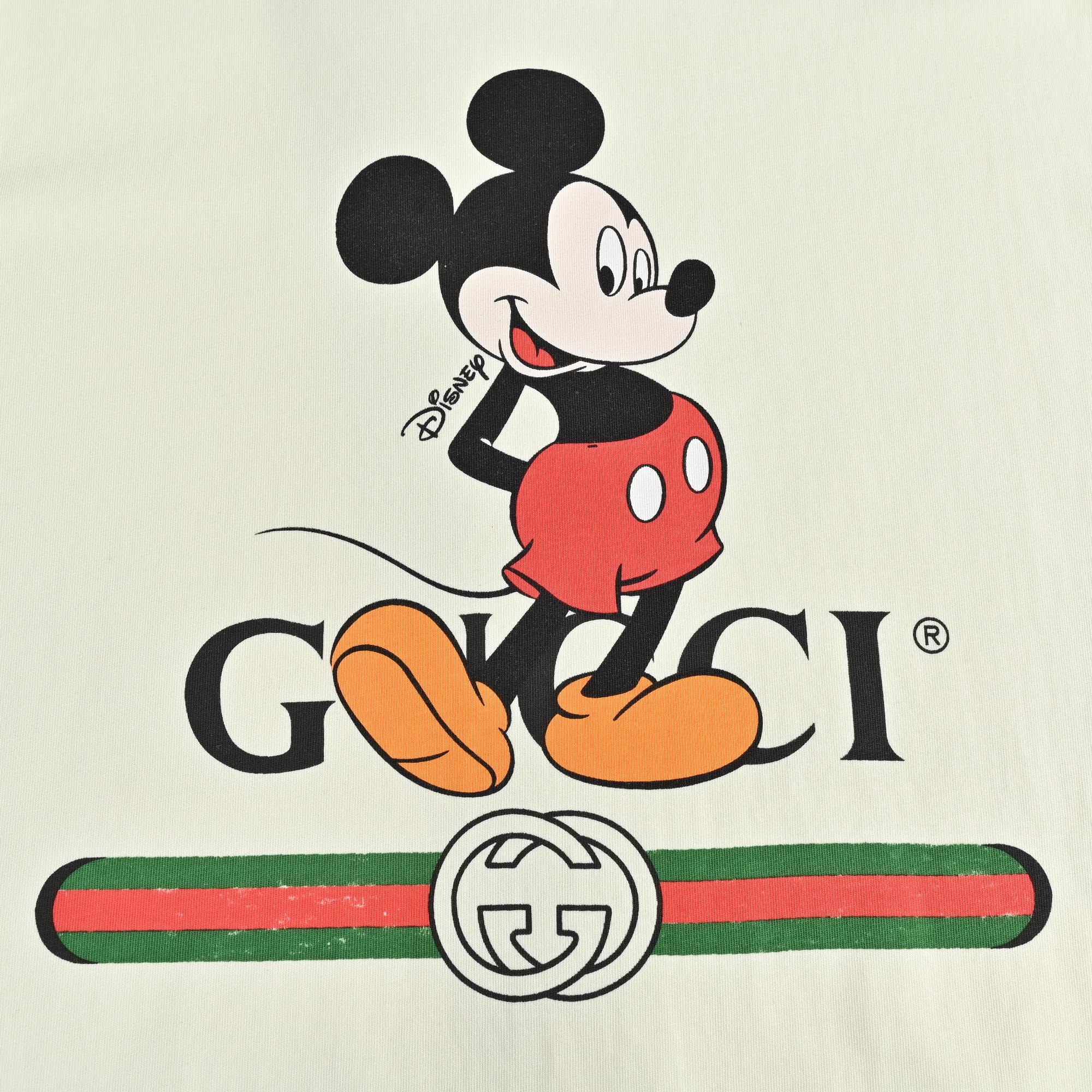 Gucci x Disney Mickey Mouse print short sleeves