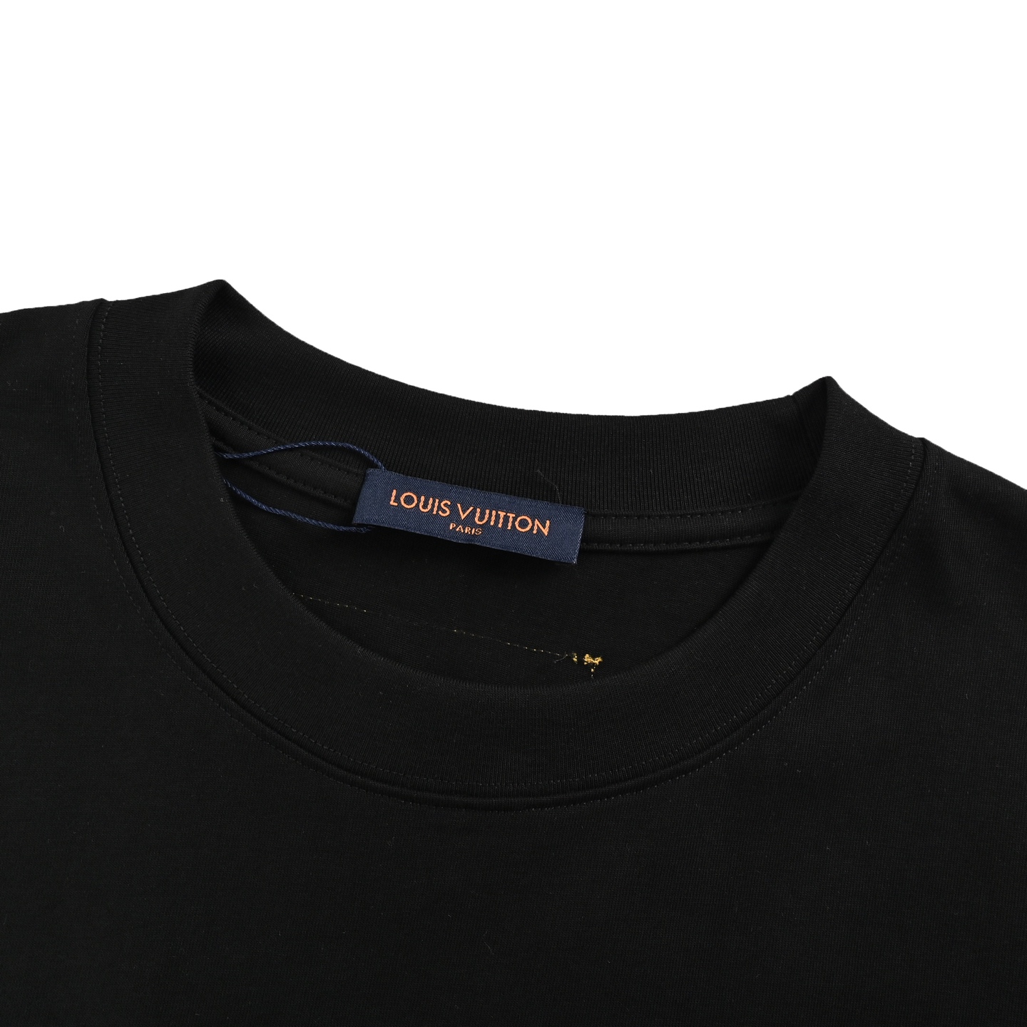Louis Vuitton 25ss 3D embroidered core-spun logo short sleeves